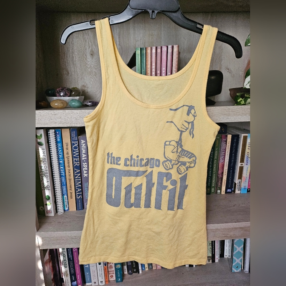 Chicago outfit roller derby tank